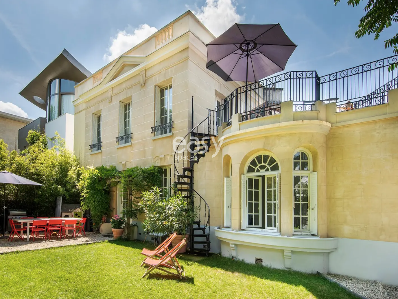 Lieu de shooting avec jardin dans paris